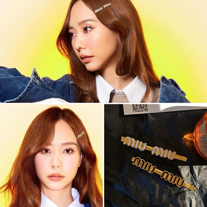 กิ๊บติดผมสไตล์ miumiu ราคาถูก ราคาต่อ 1 ชิ้น