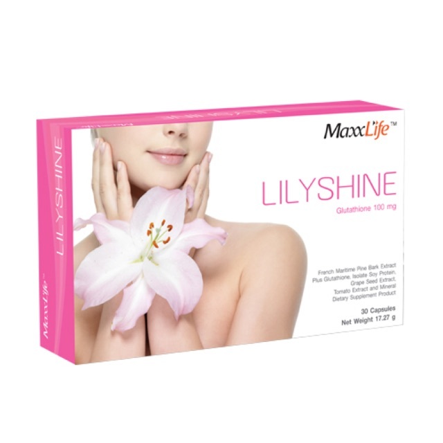 MaxxLife Lilyshine Glutathione 100mg. 30 Capsules