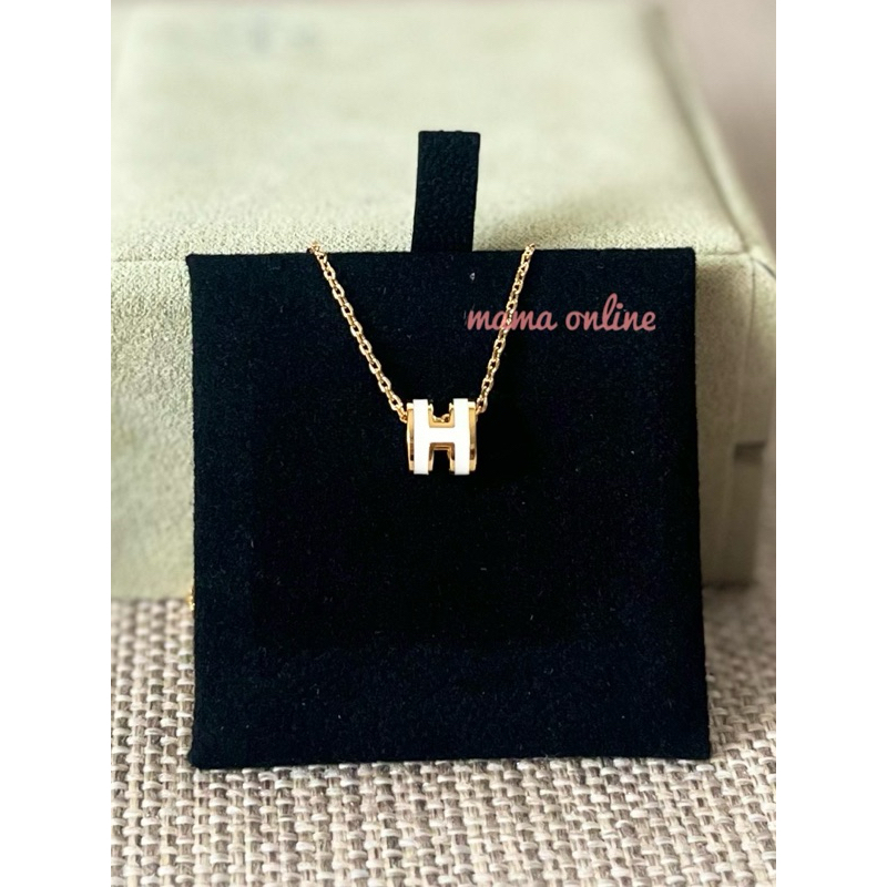 สร้อยคอ H/ ทองชุบ18K/งานจิวเวลรี่