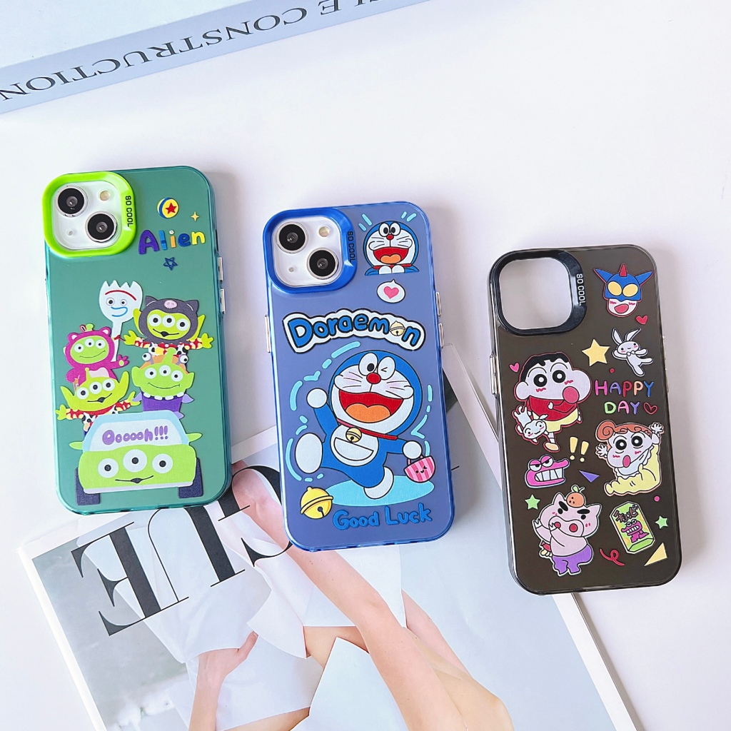 เคสโทรศัพท์ เคสขอบนิ่มสะท้อนแสง เคสพร้อมส่ง ไอโฟน I15 I15PRO I15PROMAX I7 I8 SE I7P I8P I11 I12 I12PRO XR I13 I14