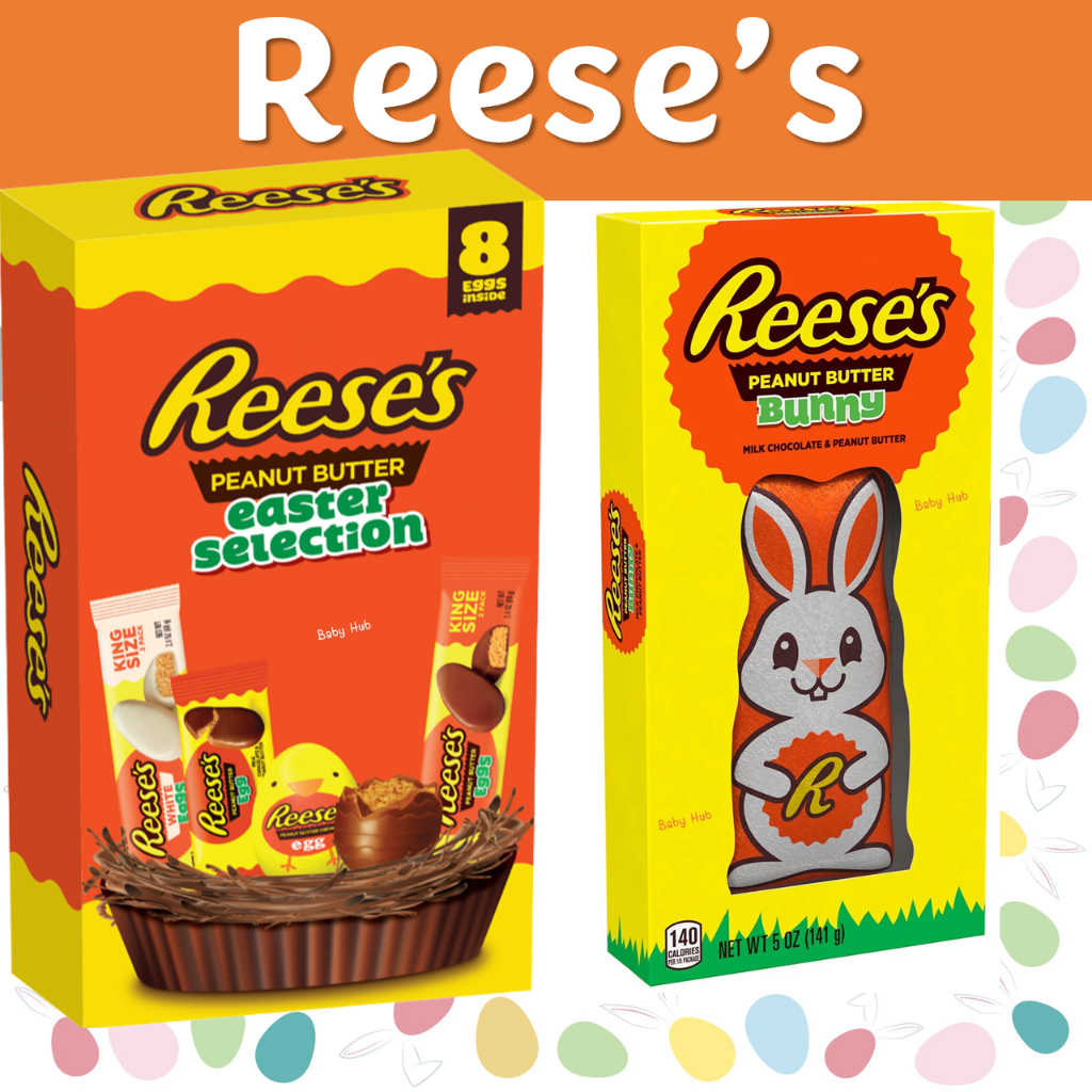 Reese Peanut  Butter Easter Selection  272g./Reese Peanut Butter Bunny 141g. Reese Easter Chocolateร
