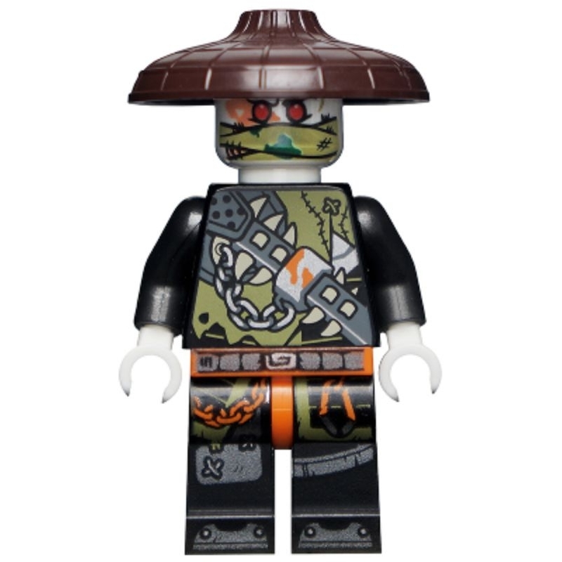 Lego Minifigure Ninjago njo448 Dragon Hunter with Dark Brown Hat