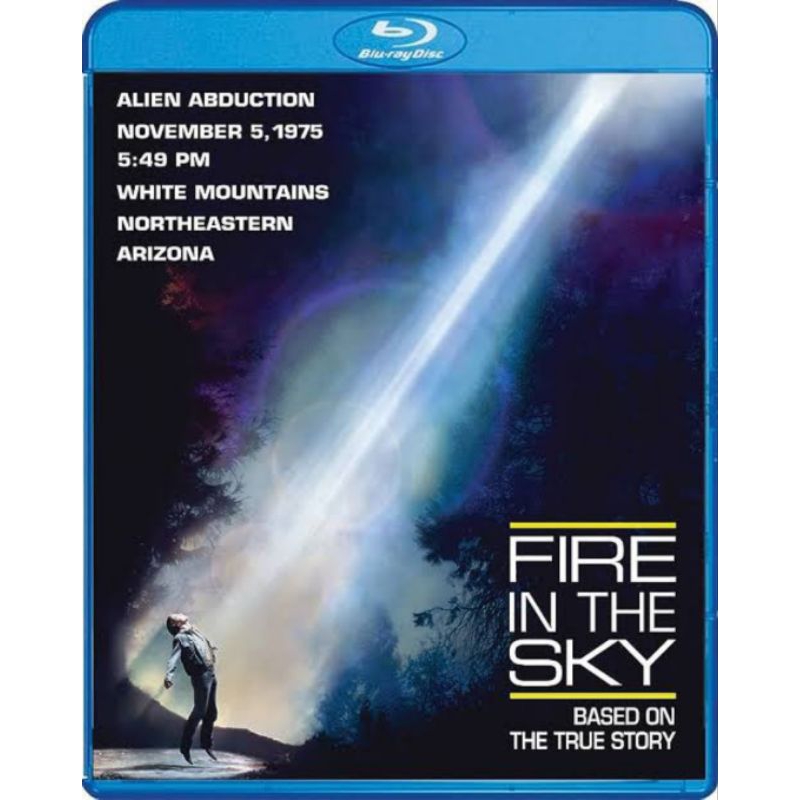 Blu-ray ซองกระดาษ สกรีนแผ่น Fire in the Sky (1993)