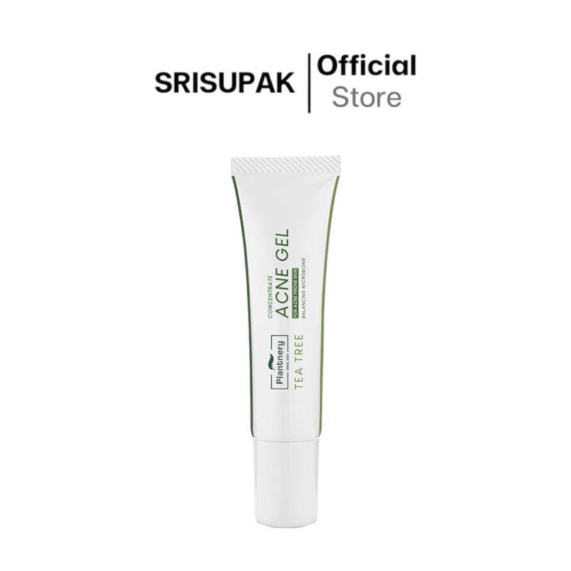 Plantnery Tea Tree Intense Acne Spot Gel 15 g เจลแต้มสิว ที ทรี พรีไบโอติก