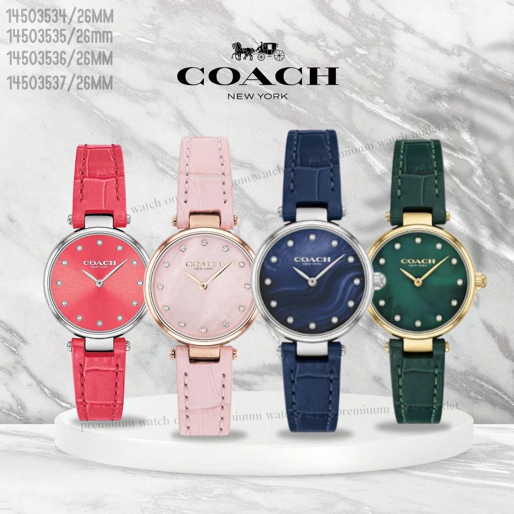 OUTLET WATCH นาฬิกา Coach OWC84 นาฬิกาข้อมือผู้หญิง นาฬิกาผู้ชาย Brandname รุ่น 14503537