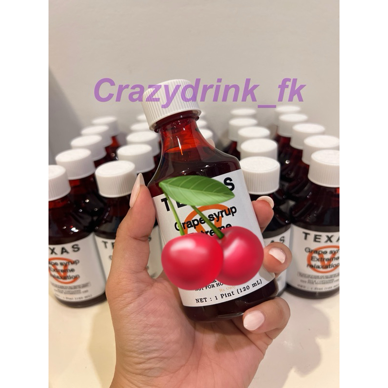 🍒❤️น้ำเชื่อมเชอรี่❤️🍒ขนาด 120 ml.