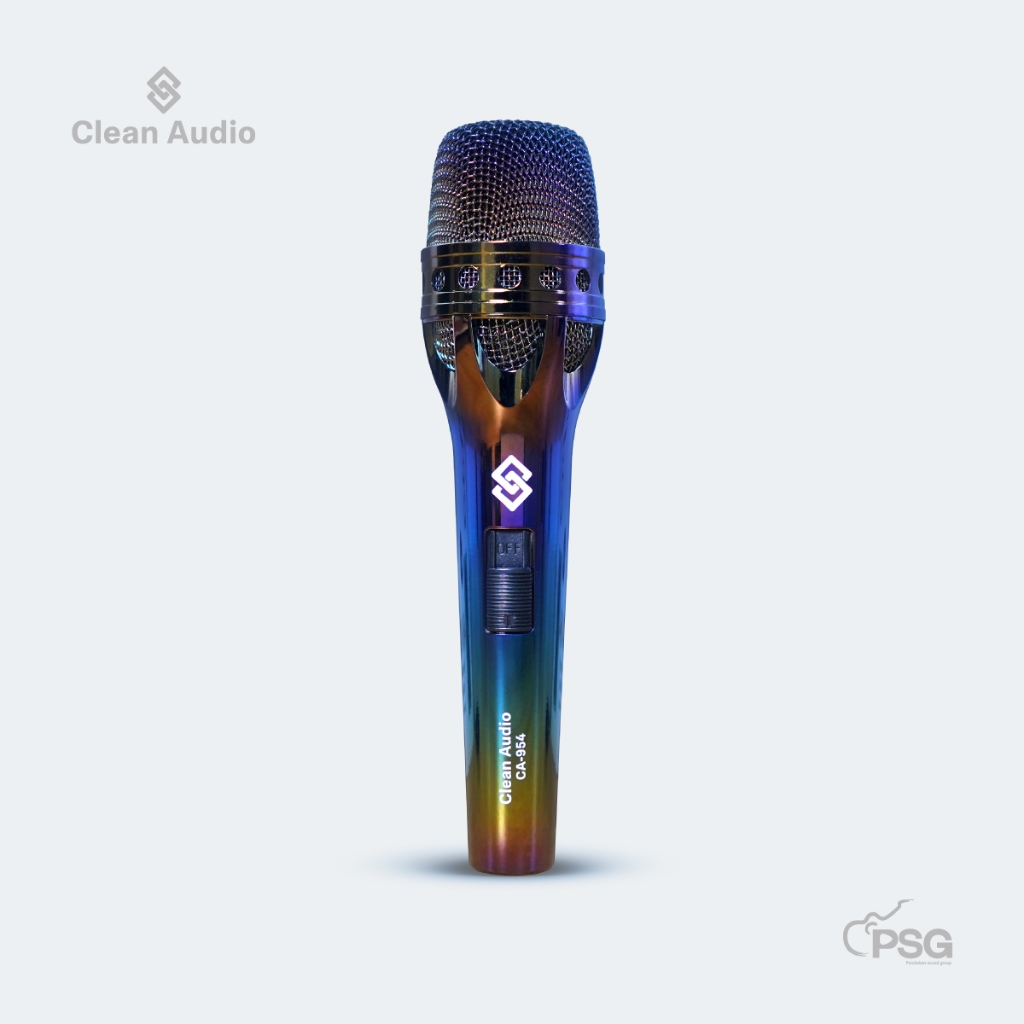 CLEAN AUDIO : CA-954 TITANIUM  ไมโครโฟนไดนามิค DYNAMIC CARDIOID MICROPHONE