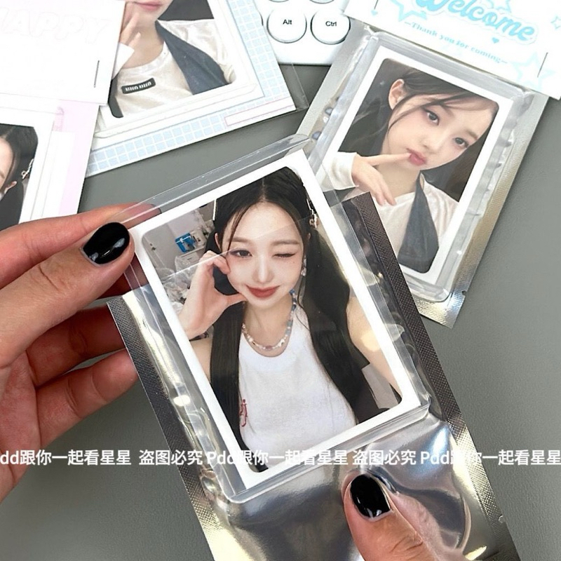 🩶พร้อมส่ง!ถุงซีลสีเงิน ด้านหน้าสีใส แพค10ชิ้น ซองแพคการ์ด สวยมาก ขนาด9*13