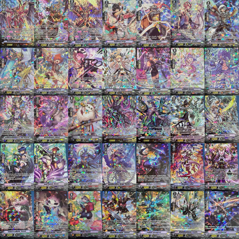 การ์ดไฟท์ แวนการ์ด cardfight vanguard ภาษาไทย แยกใบ V-BT11 V-BT12