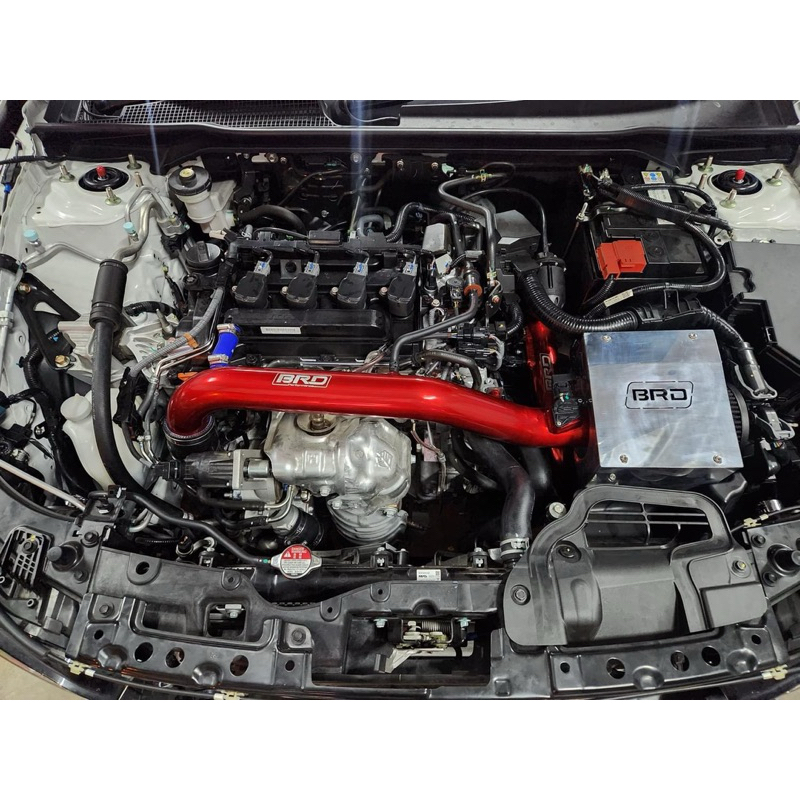 ท่อกรองเปลือย ยกชุด BRD  Civic FC FK 1.5 Turbo ในชุดประกอบด้วย (ท่อกรอง+กรอง+ห้องกั้นกรอง)