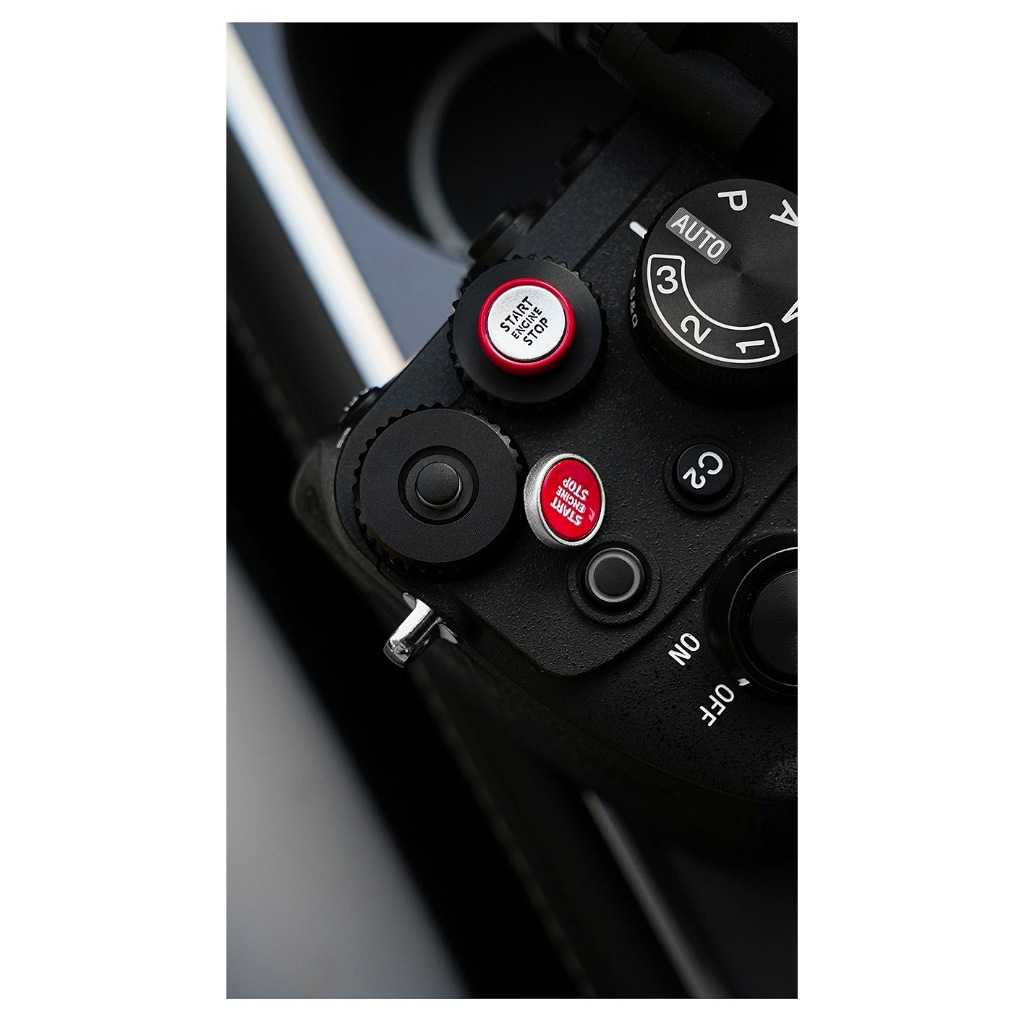 MrStone Soft Shutter รุ่น START ENGINE STOP ปุ่มชัตเตอร์ของแต่งกล้อง คุณภาพพรีเมียม colletion ใหม่ล่าสุด