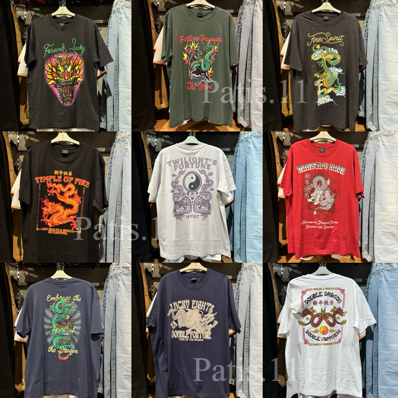 พร้อมส่ง เสื้อยืด ผ้าวินเทจ แบรนด์ cotton on 4.4