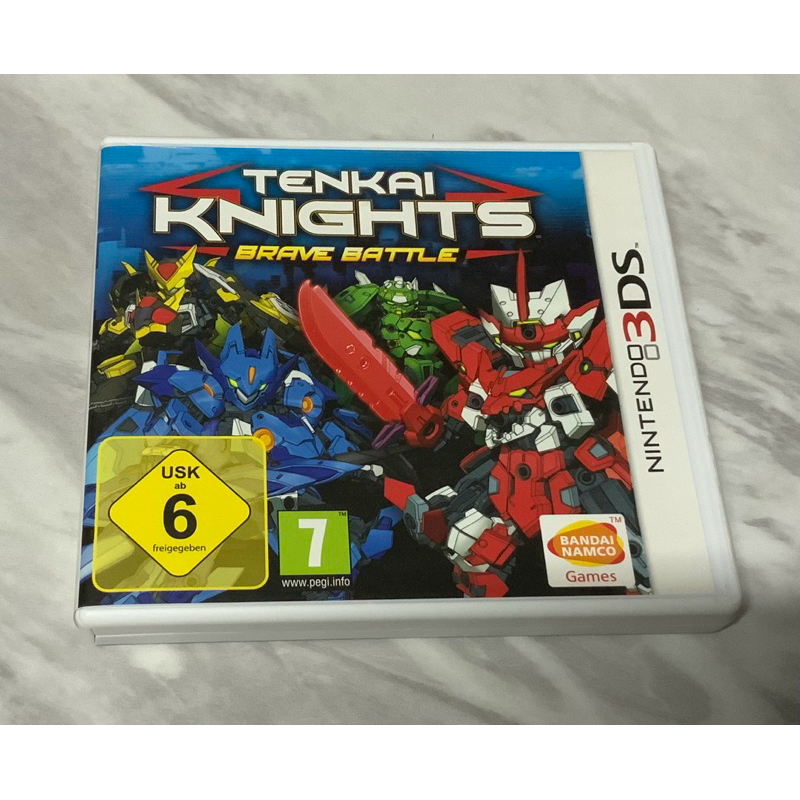 [มือสอง, *zone EU*] แผ่นเกมส์ Nintendo 3DS โซน EU : Tenkai Knights Brave Battle