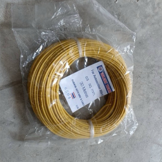 [สายเต็ม] สายไฟรถยนต์ 6.0 sqmm ยี่ห้อ GoldenTiger สายไฟ ราคา ถูกที่สุด ดีลบีเคเค แกลเลอรีภาพที่ 2