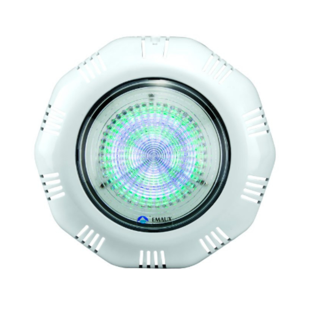 โคมไฟสระว่ายน้ำEMAUX 8w/12V/AC แบบแปะผนัง สายไฟยาว2.5m IP68