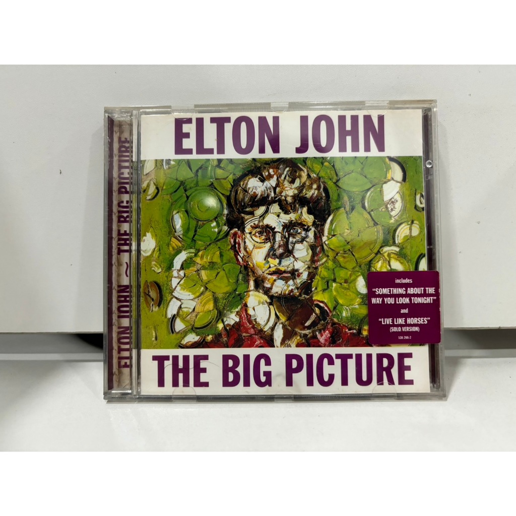 1 CD MUSIC  ซีดีเพลงสากล   ELTON JOHN, THE BIG PICTURE    (B16B101)