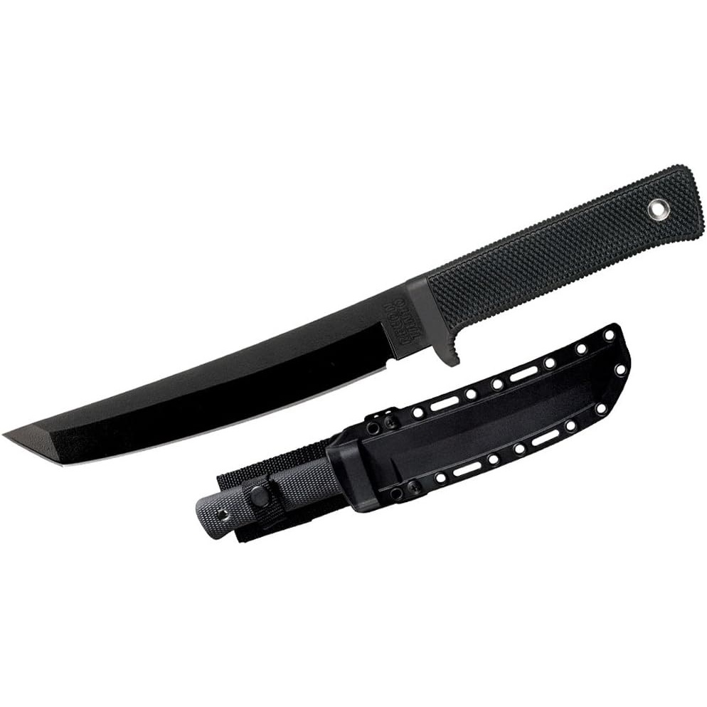 Cold Steel Recon Tanto Fixed Blade Knife with Sheath, SK-5 Steel, 7.0" (49LRT)