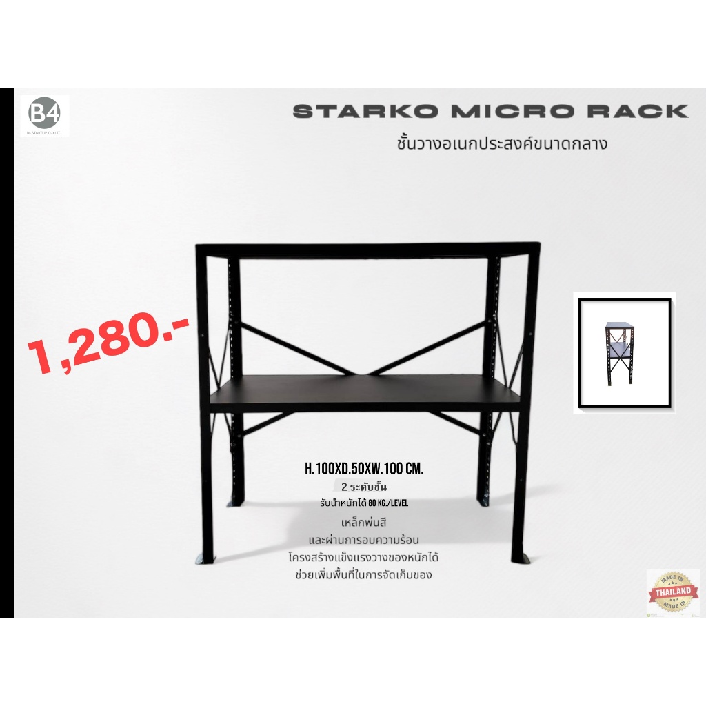 ชั้นวางของ ชั้นวางสินค้า STARKO MICRO RACK