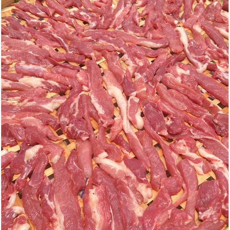 หมูแดดเดียวโบราณไม่หวาน