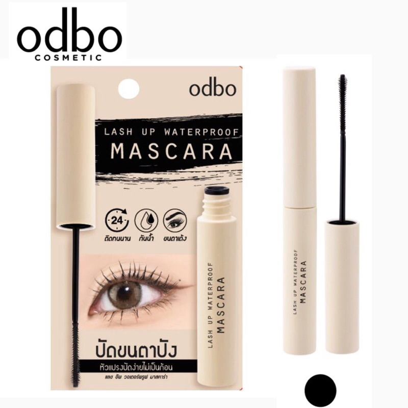 Odbo Lash Up Waterproof Mascara โอดีบีโอ แลช อัพ วอเตอร์พรูฟ มาสคาร่า OD9007