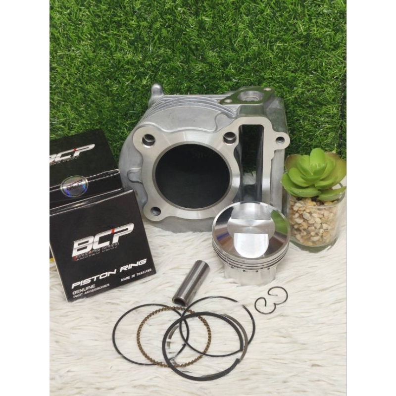 เสื้อสูบMIO+ลูกBCPหัวนูนสลัก15ตรงรุ่น ขนาด59-61-63-66 สินค้าคุณภาพ มีพร้อมจัดส่ง