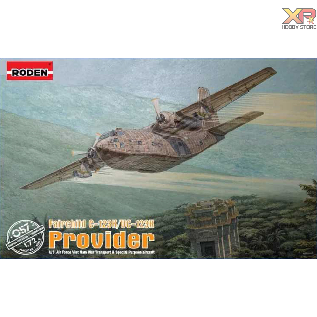 [Roden Model] 1/72: FAIRCHILD C-123K/UC-123K (057)