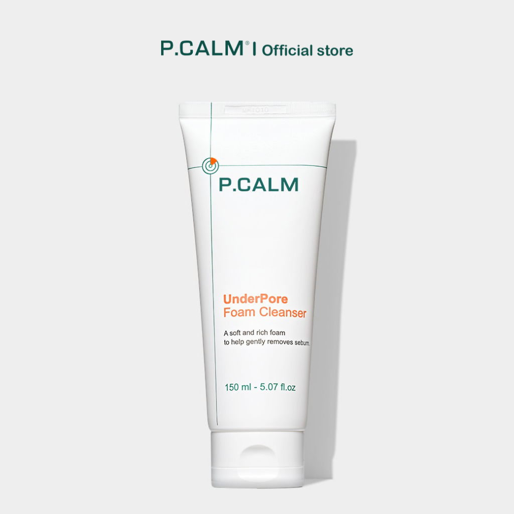 [P.CALM] Underpore Foam Cleanser 150ml / พีคำ คลีนเซอร์สูตรอ่อนสำหรับผิวบอบบางแพ้ง่าย