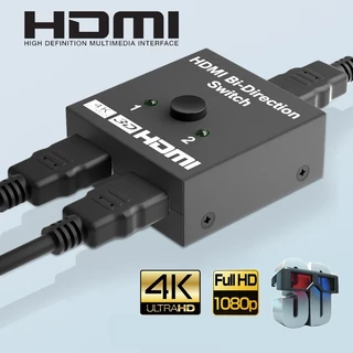 4k HDMI bi-Direction Smart Switcher 2 in 1Ultra HD สําหรับ PS4 / Xbox /HDTV /โฮสต์คอมพิวเตอร์ / แล็ปท็อป / เกมคอนโ