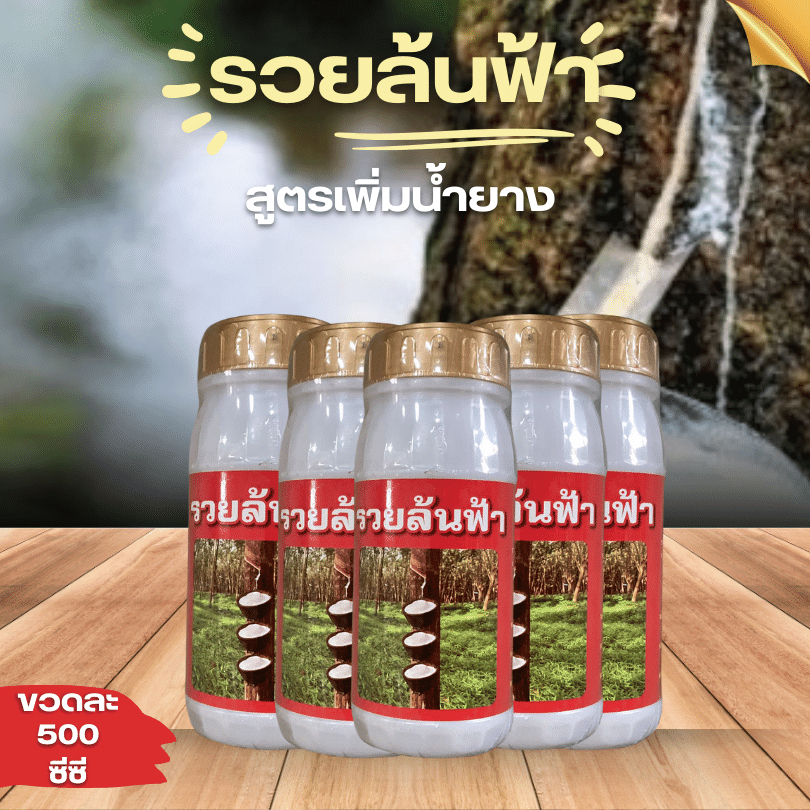 ยาทาหน้ายาง รวยล้นฟ้า