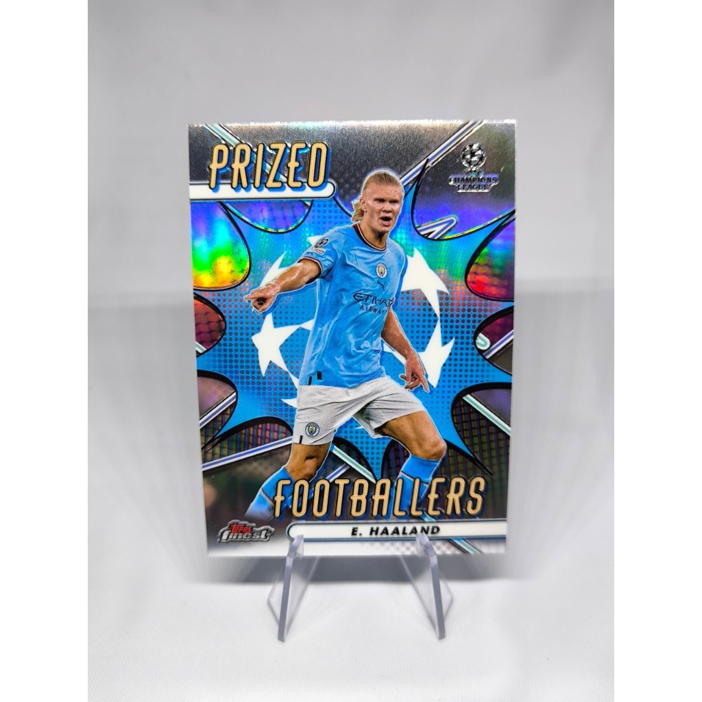 การ์ดฟุตบอล Topps Finest Champions League Prized Footballers/Rookie 2022-23