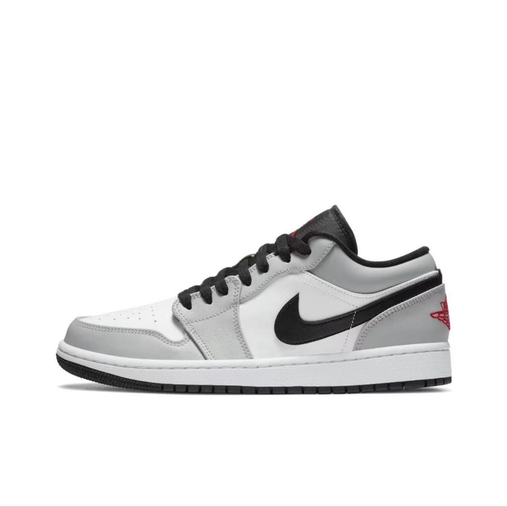 🔥ของแท้ 100% Jordan Air Jordan 1“Light Smoke Grey Dior รองเท้าผ้าใบ ไนกี้รองเท้า