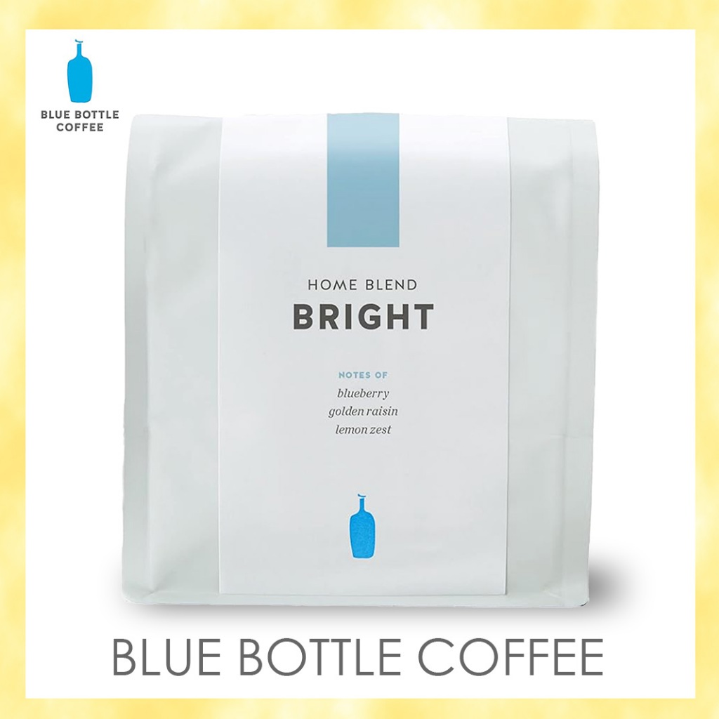 Blue Bottle Coffee เมล็ดกาแฟ - กาแฟสเปเชียลตี้ระดับพรีเมี่ยม (BRIGHT BLEND) 200 กรัม ญี่ปุ่น
