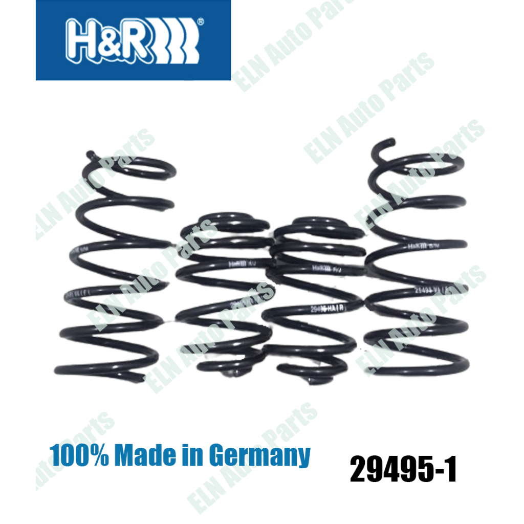 H&amp;R สปริงโหลด (lowering spring) ซ๊าบ SAAB 9-3 typeYS3DXXXX ปี 1998 incl. Cabrio เตี้ยลง 35 มิล