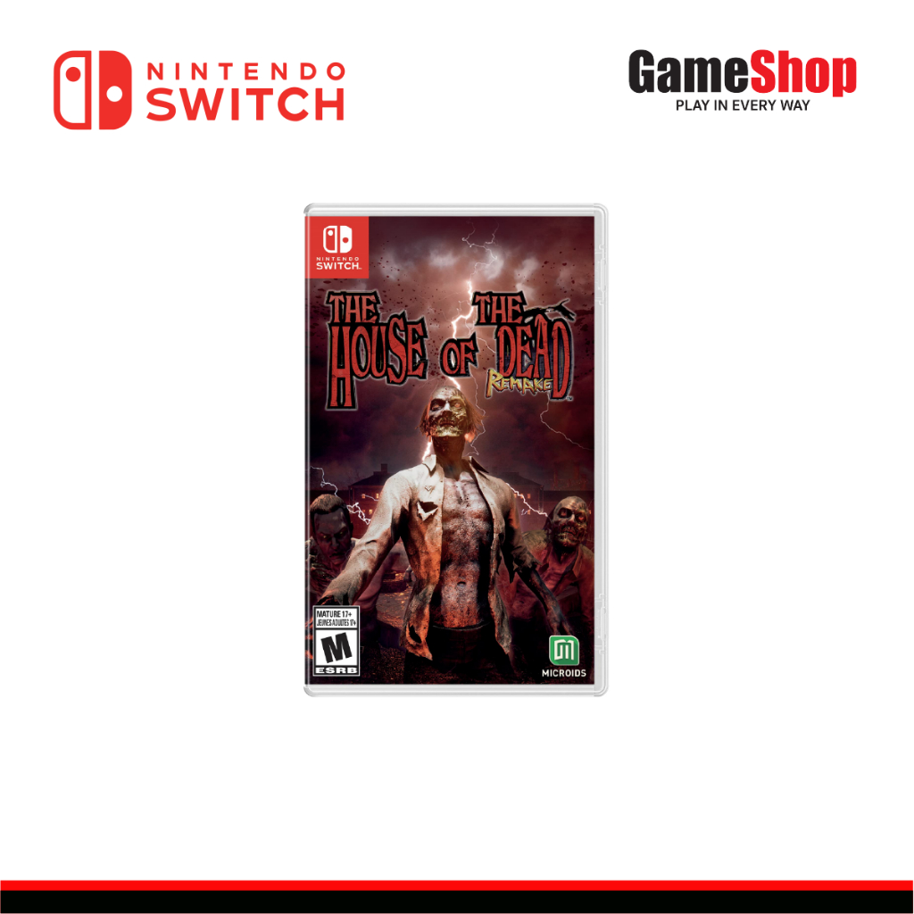 Nintendo Switch : The House Of The Dead Remake นินเทนโด้ สวิตช์ แผ่นเกม