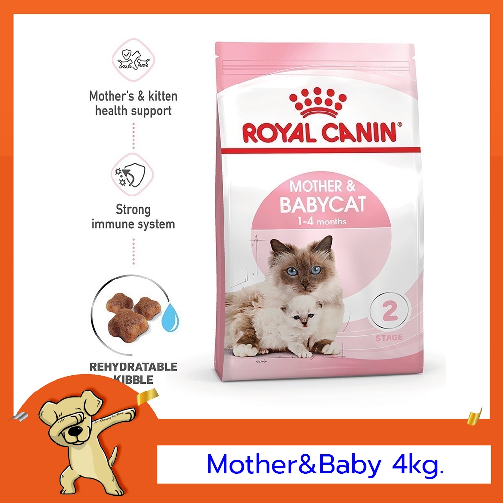 [Cheaper] Royal Canin Mother & Babycat 4kg อาหารแมว โรยัลคานิน สูตรแม่และลูก ขนาด 4 กิโลกรัม