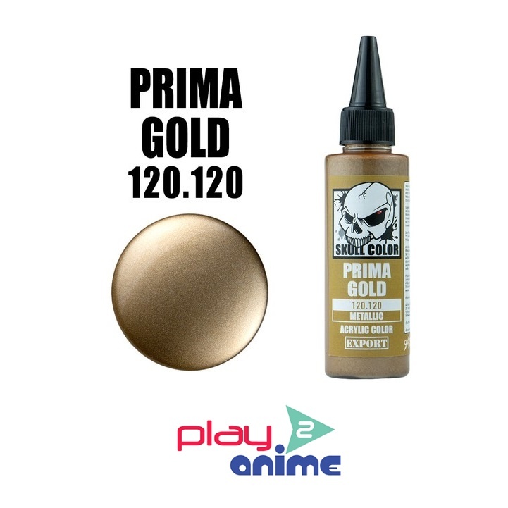 SKULL COLOR 120.124 Prima Gold
