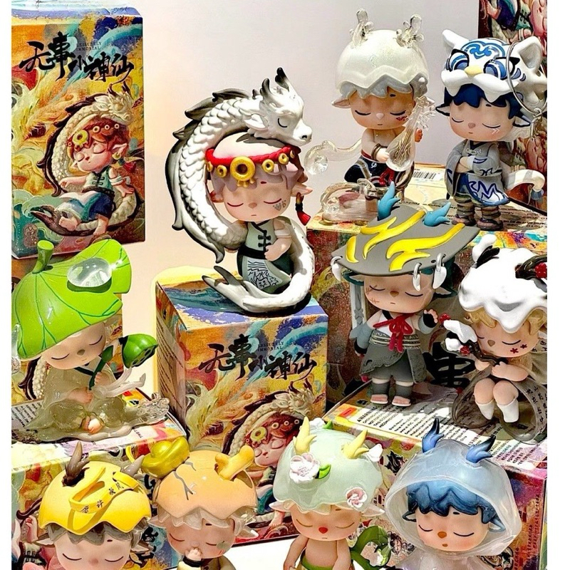 (ส่งด่วน) กล่องสุ่ม/เลือกตัว Mimi ปีมังกร 🐲 Heyone MIMI Leisurely Figure Blind Box มีมี่