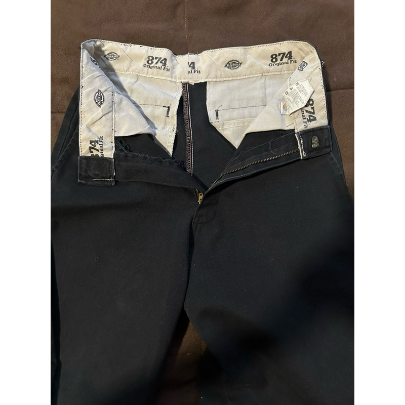 กางเกงดิ้กกี้เอวพับ874 ของแท้มือสองสีดำกำลังฮิต‼️