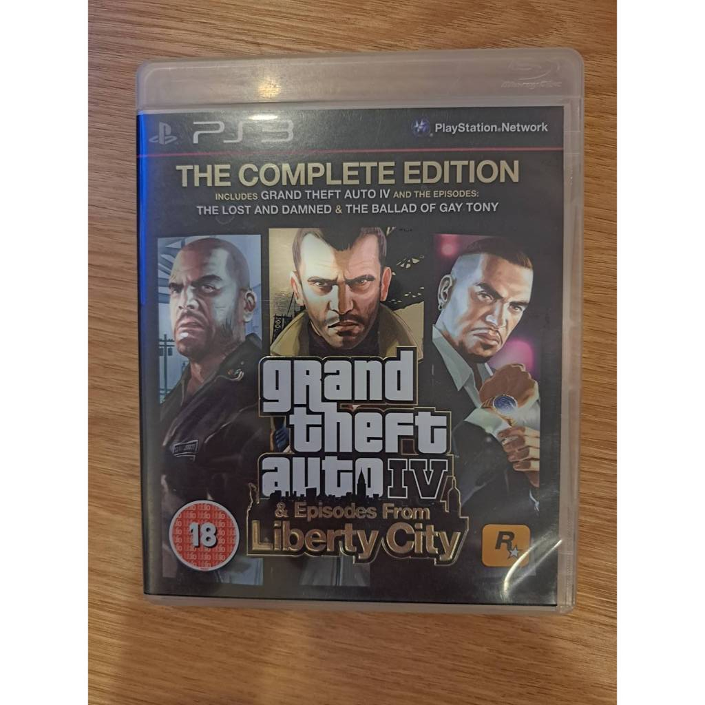Grand Theft Auto IV GTA 4 The Complete Edition PS3 Zone 2 EU Region Free มือ2