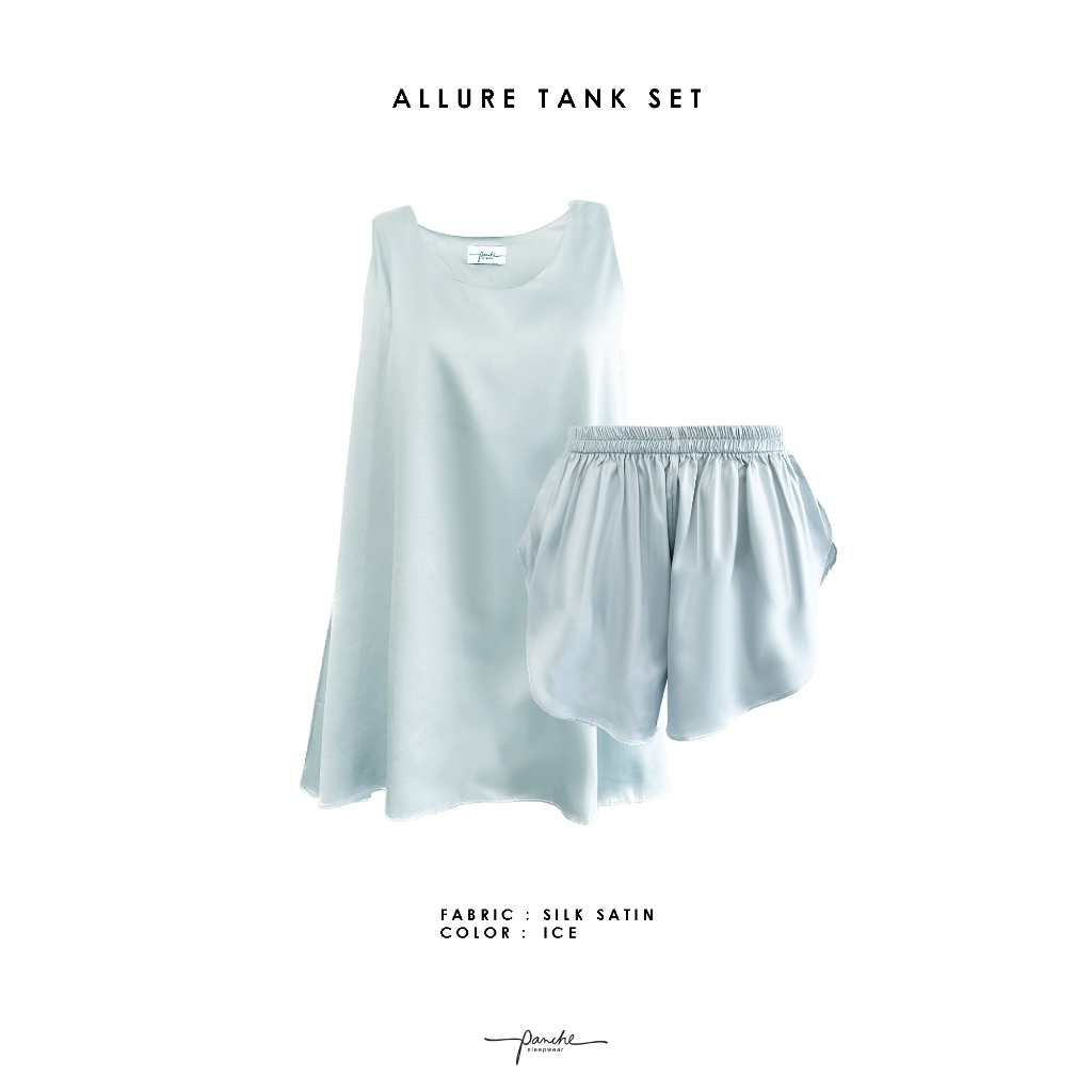 Panche.Sleepwear - ชุดนอนรุ่น Allure สี Ice