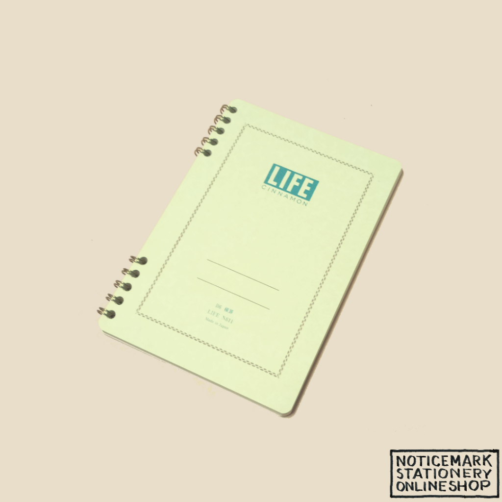 LIFE CINNAMON RING NOTEBOOK – B6 – RULED