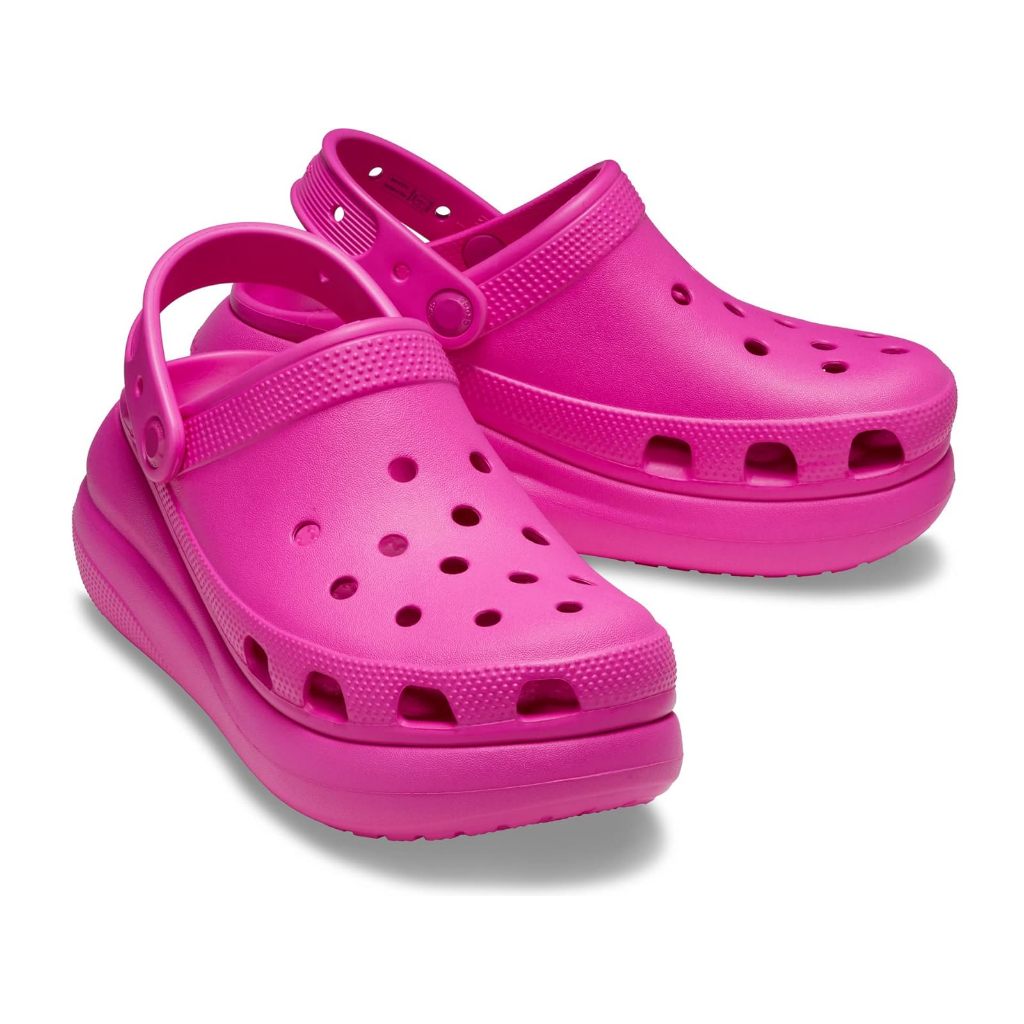 รองเท้าหัวโตรัดส้นผู้หญิง Crocs Crush Clog รองเท้าส้นสูง ส้นตึก เบานิ่มใส่สบาย พร้อมส่งในไท
