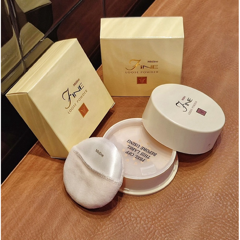 แป้งฝุ่นทาหน้า 🧡 ล็อตใหม่ Exp. ปี 2028 🧡 มิสทิน ไฟน์ ลูส พาวเดอร์ 20 กรัม / แป้งฝุ่น 24 คัฟเวอร์ออล / แป้งฝุ่นบีบี