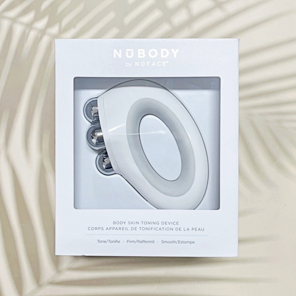 (Nuface®) Nubody Skin Toning Device, White เครื่องยกกระชับร่องลึกใบหน้า ร่างกาย พร้อมเจลรองพื้นผิว