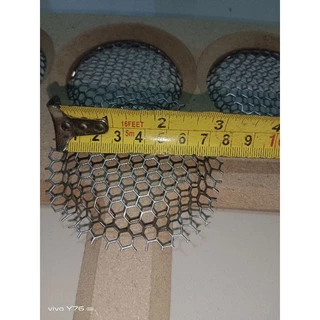 ตะแกรงหน้าตู้ลำโพงdiy. ตะแกรงหน้าดอกลำโพง ตะแกรงปั้มใส่ดอกลำโพง 3"2"4" (1ชิ้น)