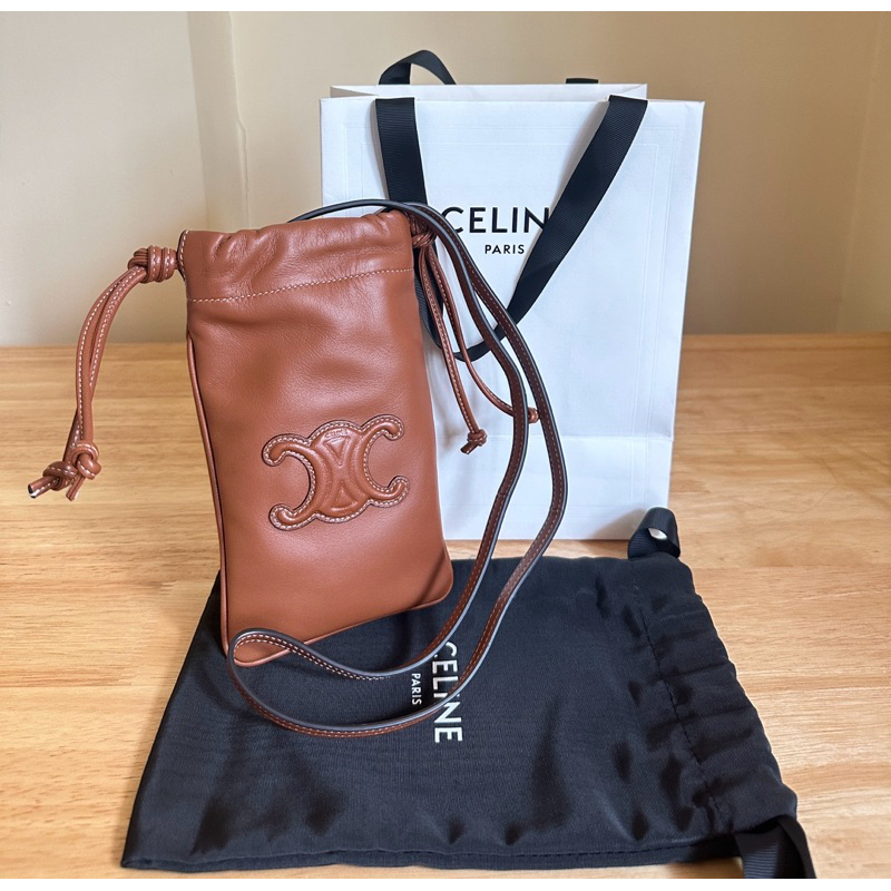 Used Celine Phone Pouch.