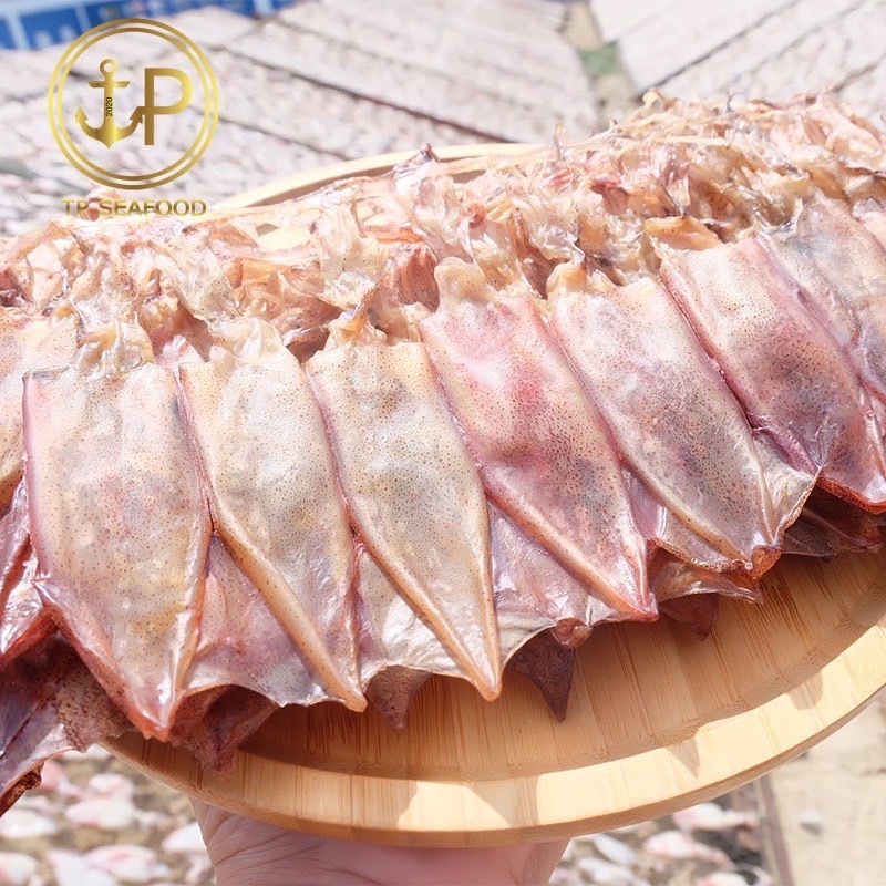 หมึกแพไข่กลาง 1Kg. ไข่แน่นทุกตัว ของฝากจากปากน้ำปราณ ราคาส่ง