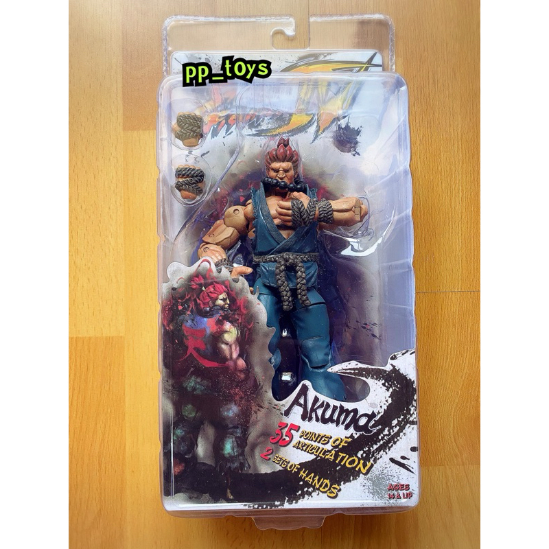 NECA Akuma Street Fighter 7” figure