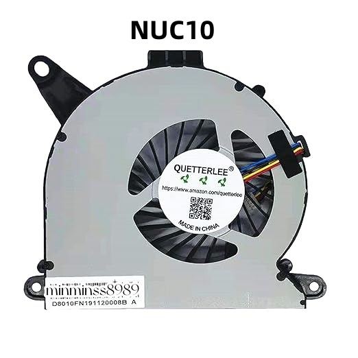 ใหม่ Original CPU พัดลมระบายความร้อนสำหรับ Intel NUC NUC5 NCU7 NCU6 NCU8 NCU10
