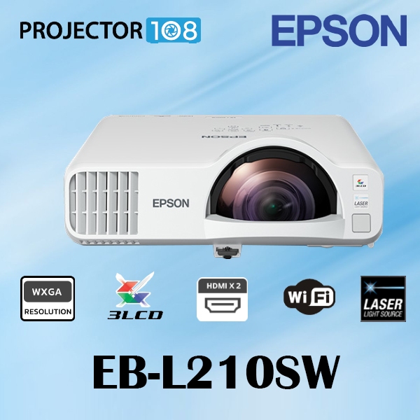 Epson EB-L210SW Laser Short-Throw Projector